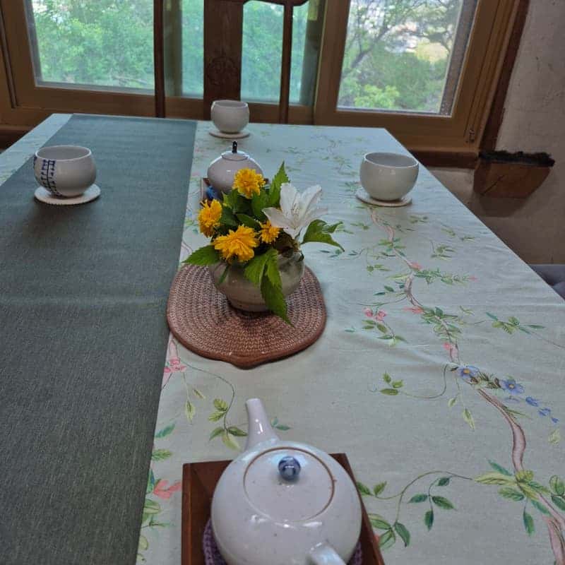 꽃비네 정원에서 티 피크닉 즐기기 사진 6