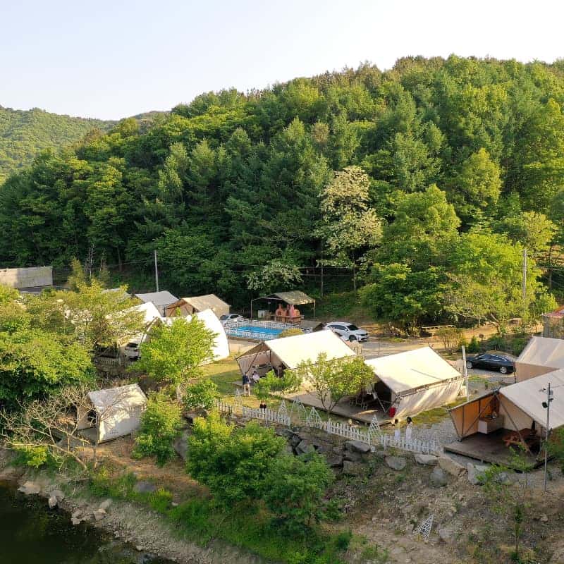 [부여] 판앤팜치유정원 깊숙히  1박2일 럭셔리 글램핑 사진 3