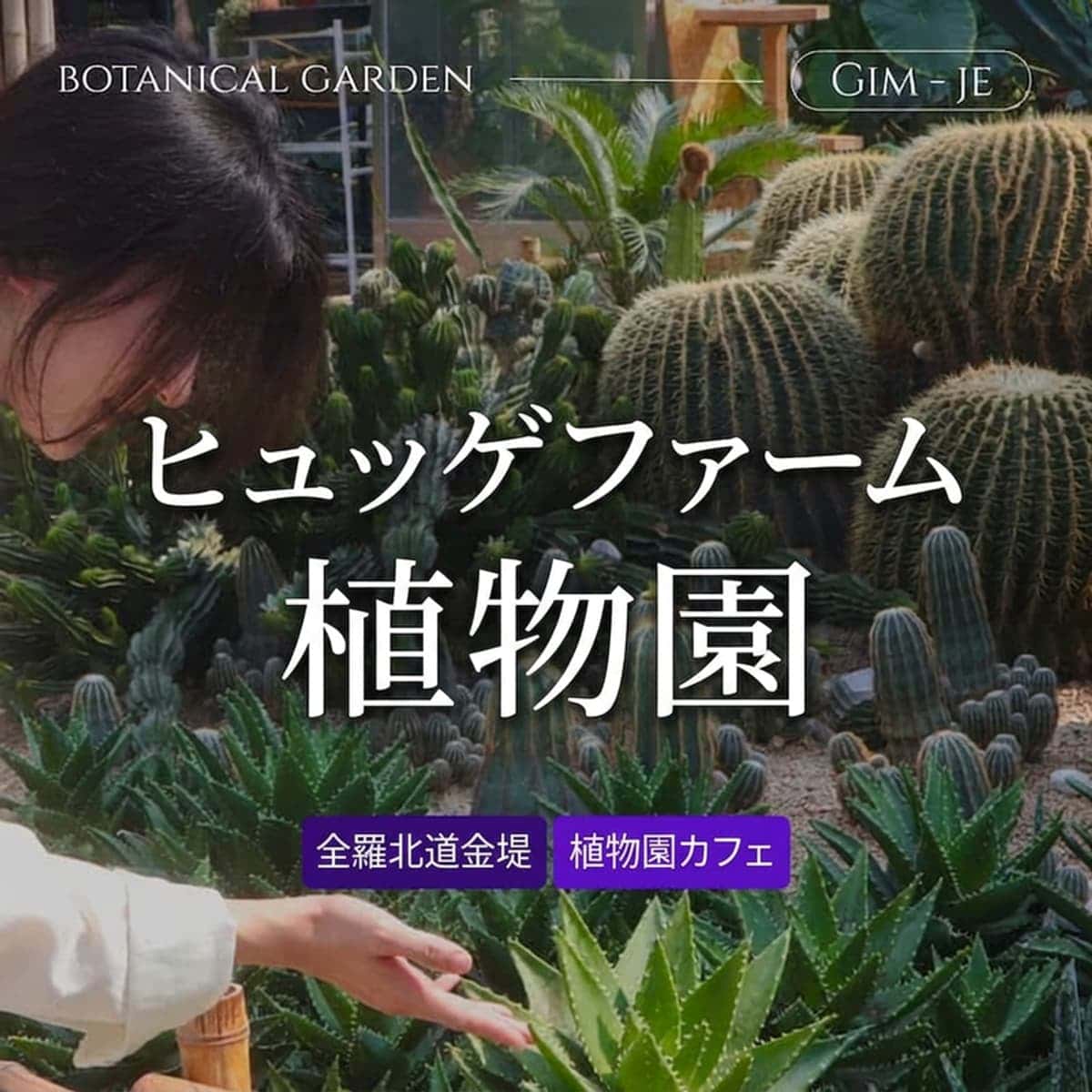 [金堤] 緑豊かな感性に包まれる場所、ヒュッゲファーム植物園の写真1