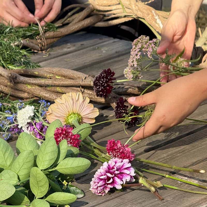 자연재료로 만드는 특별한 <크리스마스 센터피스> 감귤 시즌 WINTER 클래스 사진 3