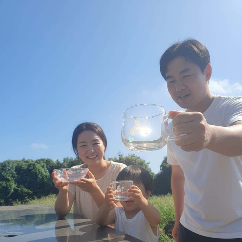 제주 풍경을 담은 나만의 유리컵 만들기 사진 4