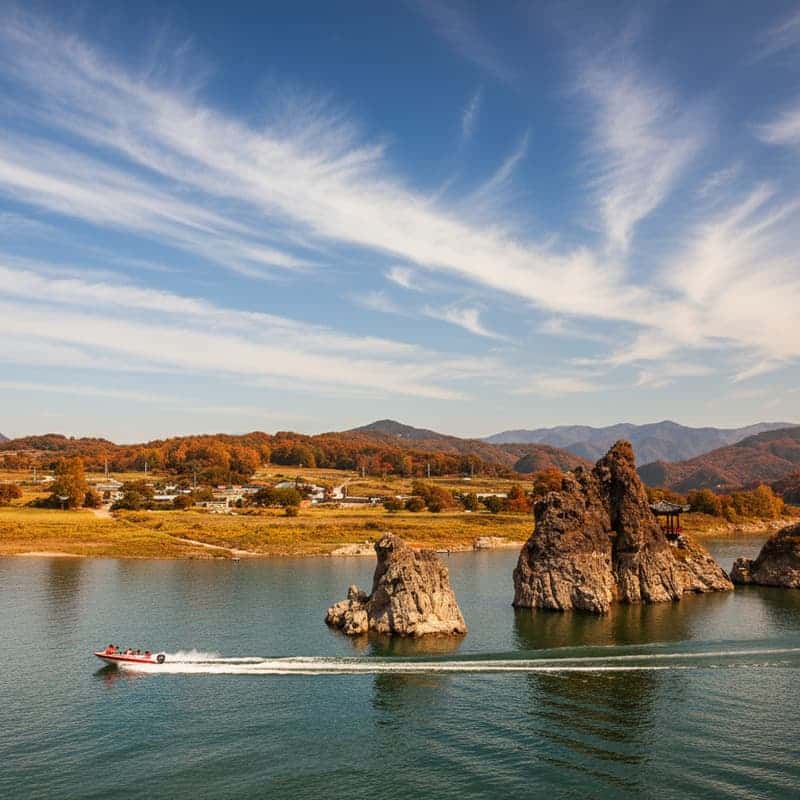 [단양/당일] 만천하스카이워크&잔도길+도담삼봉&유람선+마늘약선정식 사진 2