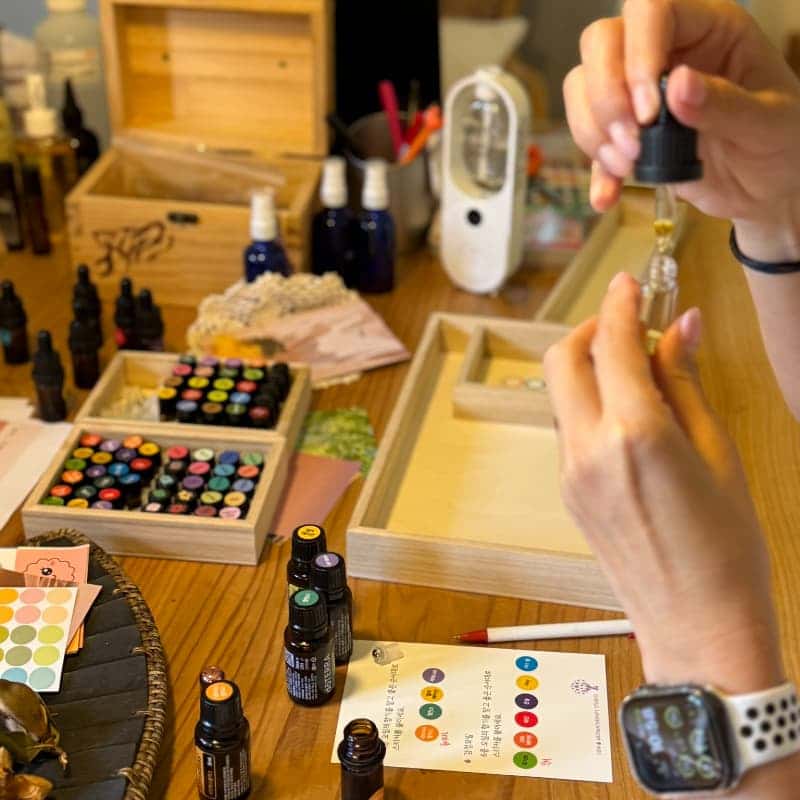 제주 삼달리 감귤밭에서 감정오일 아로마테라피 워크숍  사진 1