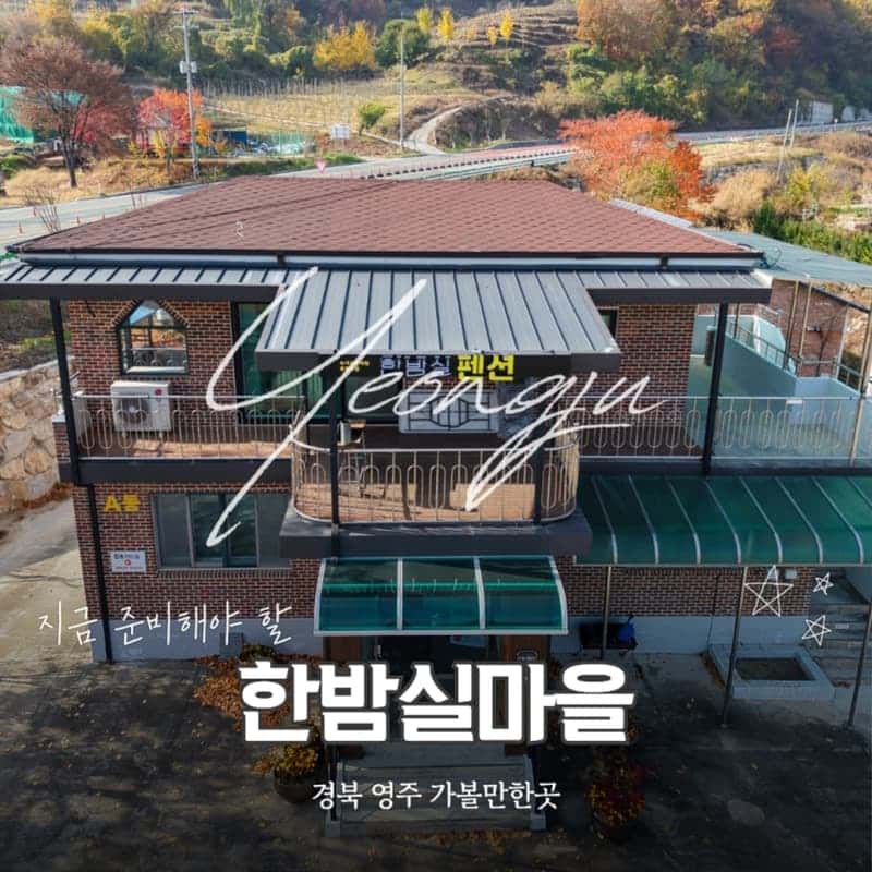 [영주/1박] 한밤실마을 동네마실, 사과향 가득한 농촌체험 🍎 사진 2