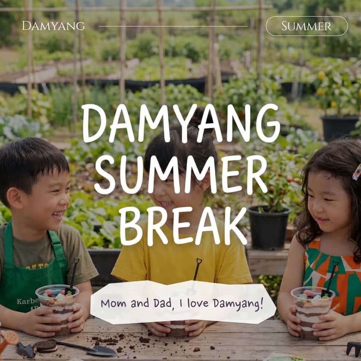 [Damyang/Day Trip] Our Child's Five Senses Satisfaction 3-Color Local Experience Package | Damyang Summer Vacation Travel 🎍