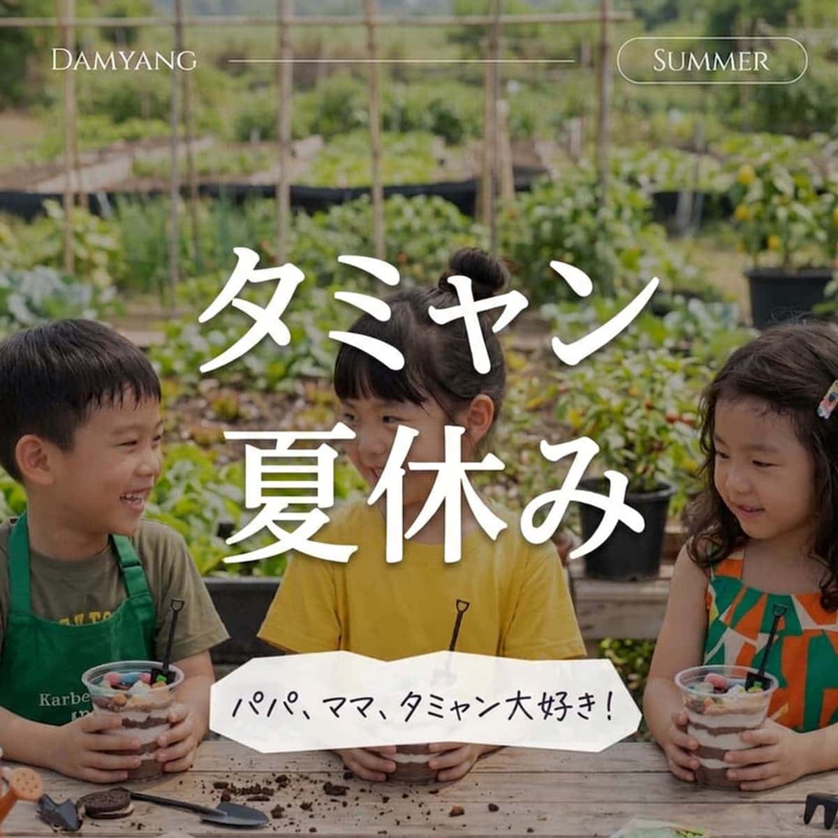 [潭陽/日帰り] うちの子の五感満足 3色ローカル体験パッケージ ㅣ 潭陽夏休み旅行 🎍
