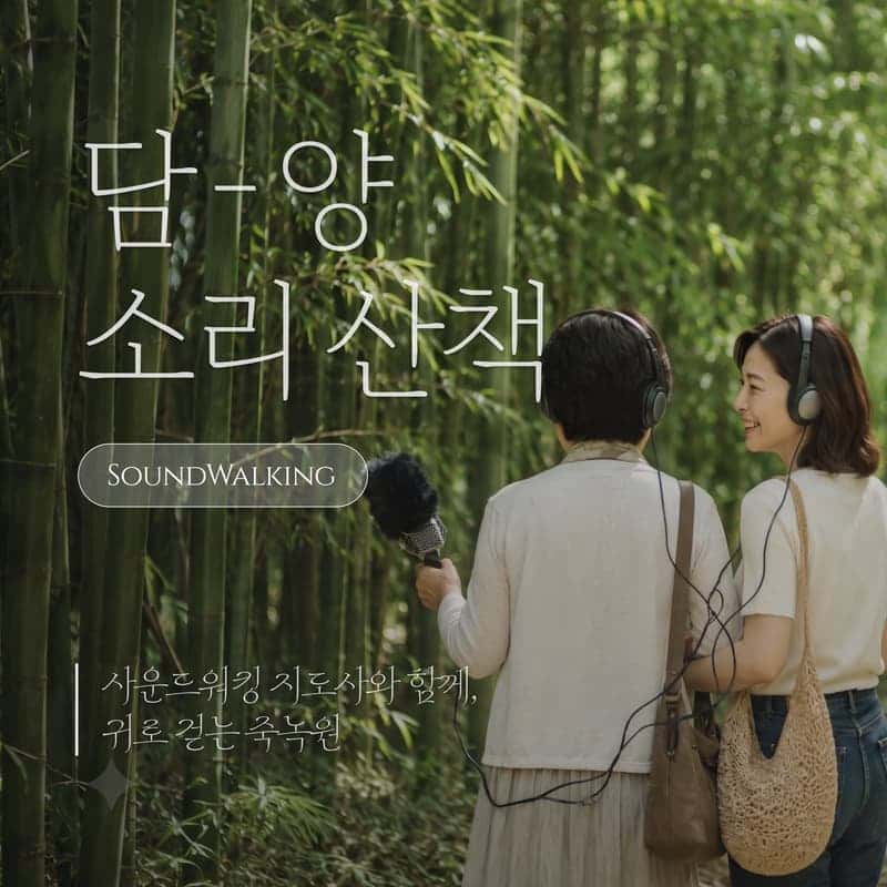 [담양/당일] 귀로 듣는 웰니스 여행 ㅣ 담양 대나무숲 테라피 (왕복기차 포함) 🎧🎋