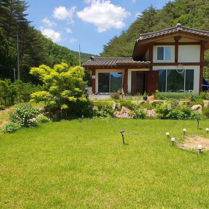 [봉화] 마당이 보이는 침실, 프라이빗+노래방+조식 사진 1