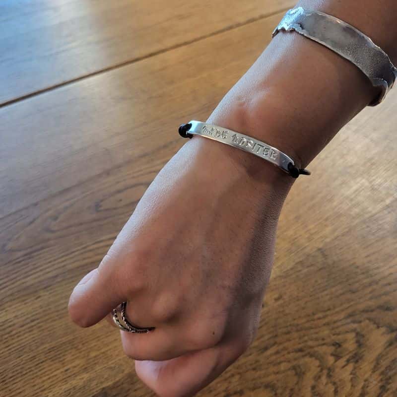 [여주] 실버 이니셜 가죽팔찌 원데이클래스 사진 1