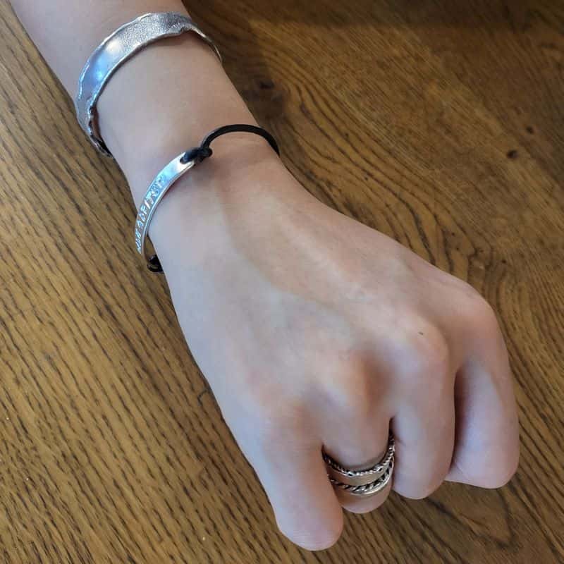 [여주] 실버 이니셜 가죽팔찌 원데이클래스 사진 2