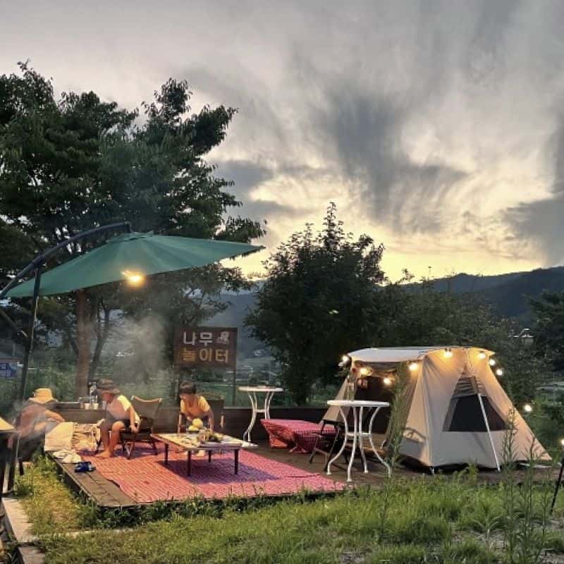 [강릉] 소금강 물멍, 낭만 캠핑+허브피자체험 사진 2