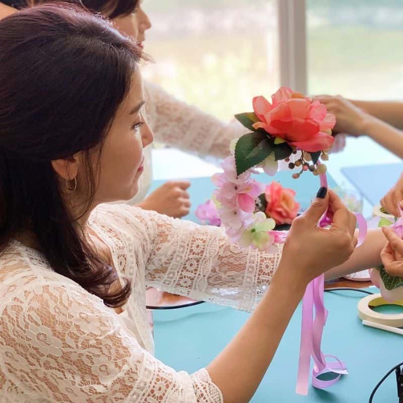 [장수/당일] 화관만들기+원피스대여+족욕+식사 사진 1