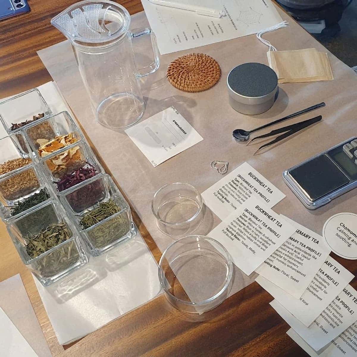 [Jeju City] Jeju Scoria & Seokchangpo (Sweet Flag) Tea Blending Class photo 2