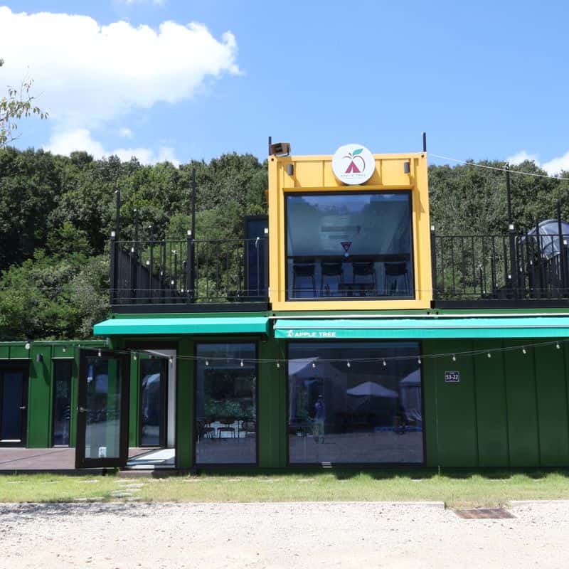 [음성] 사과나무 사이에서 즐기는 캠핑+바베큐 사진 5