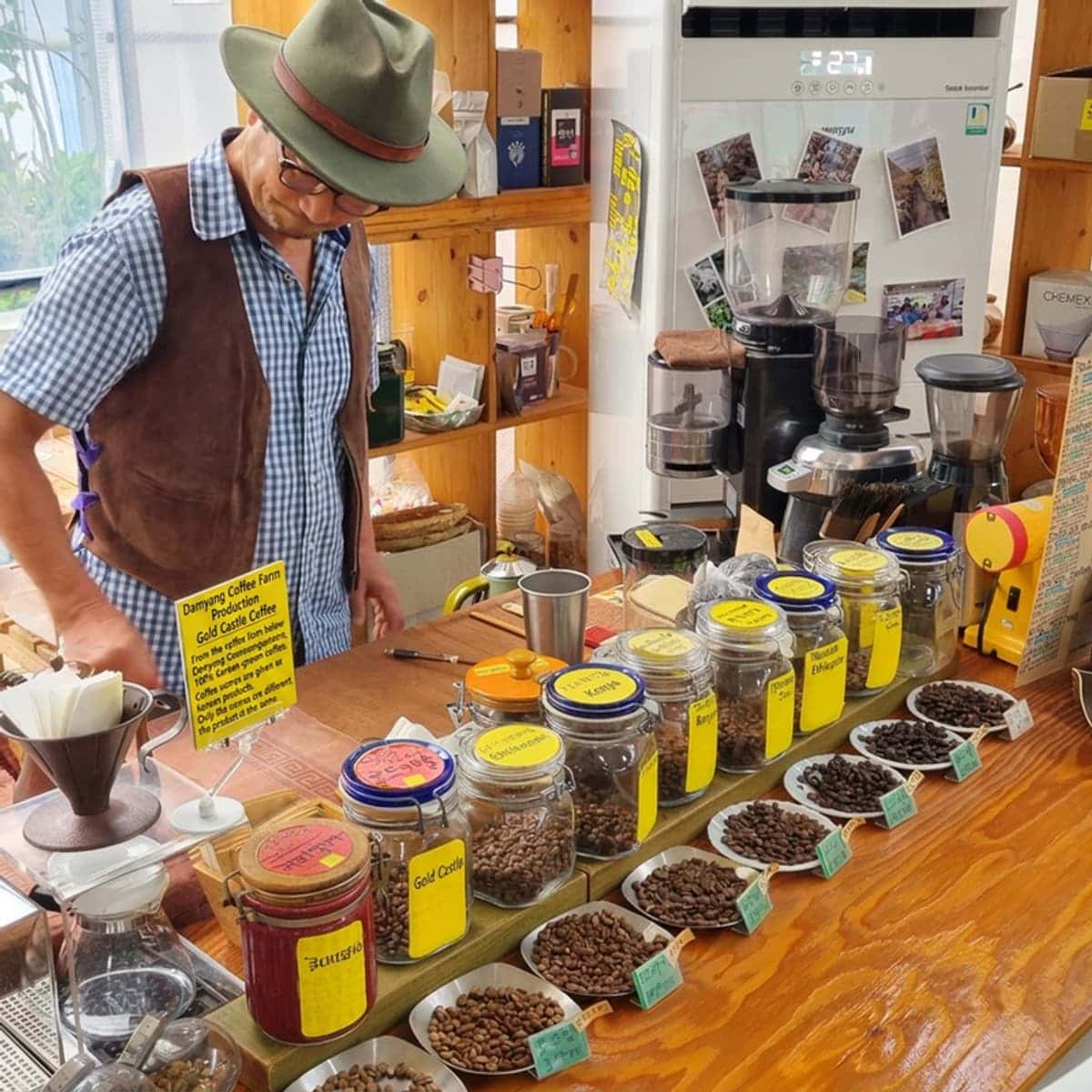 [Damyang/Day Trip] I'm a Barista too! Coffee Tree Farm Tour + Roasting photo 6