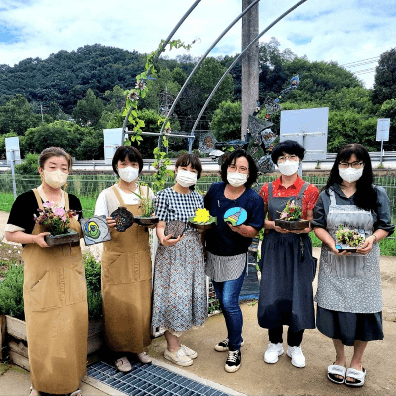 [천안] 도자기체험+원예테라피 사진 8