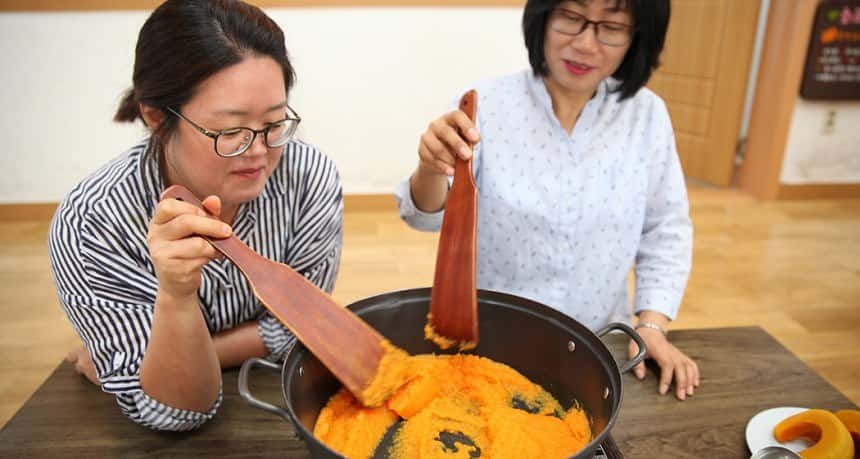 [서산] 회포마을 호박 한 상 차림ㅣ호박칼국수+호박전 만들기 사진 5