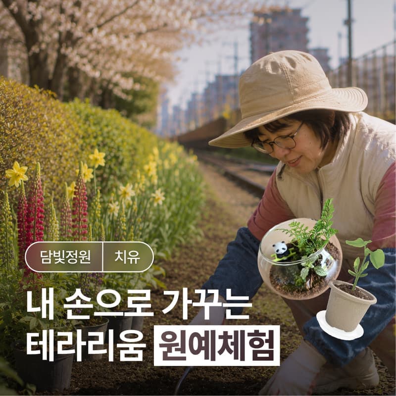 [담양/15시] 담양치유정원담빛ㅣ자연 치유 시간, 테라리움·반려식물·원예체험🧑🏻‍🌾 사진 1