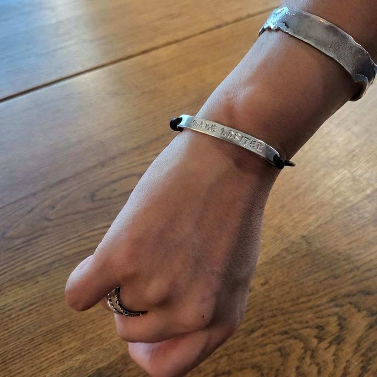 [Yeoju] Silver Initial Leather Bracelet One-Day Class photo 1