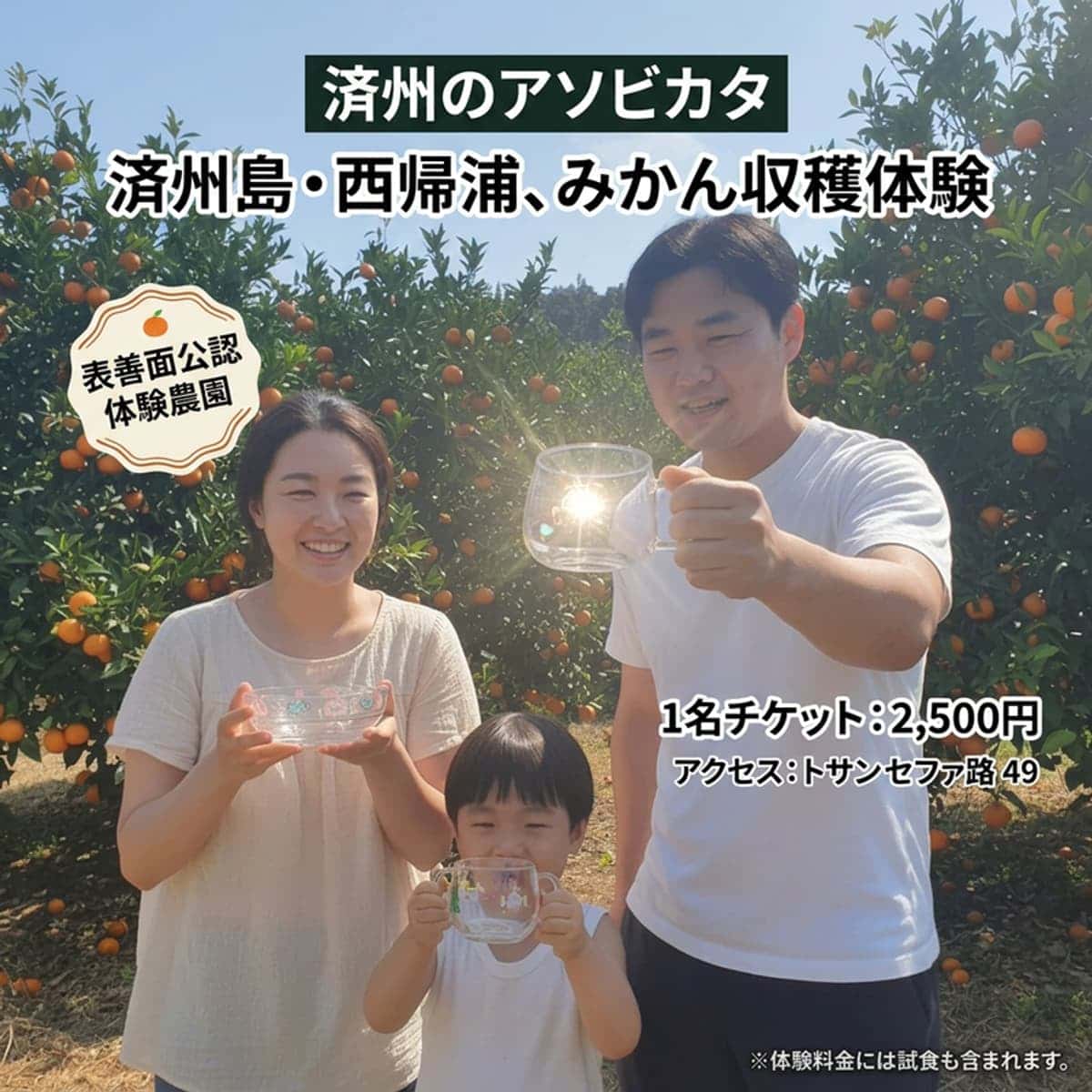 済州の風景を込めた自分だけのグラス作りの写真5