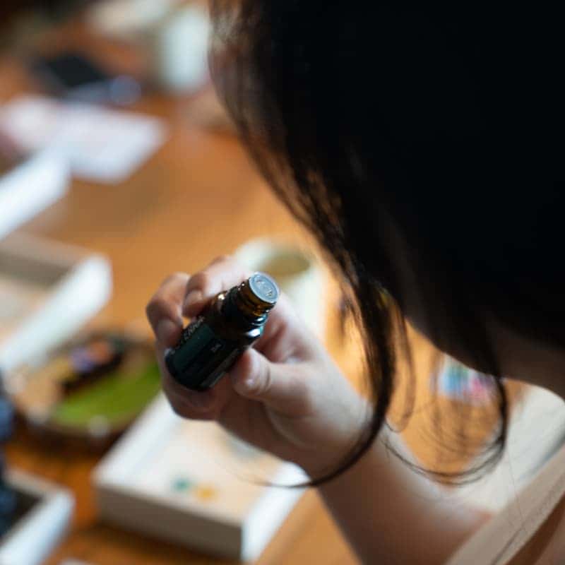 제주 삼달리 감귤밭에서 감정오일 아로마테라피 워크숍 사진 5